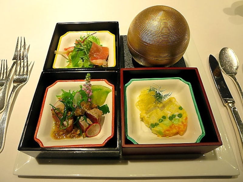 フレンチ松花堂 三種の味わい