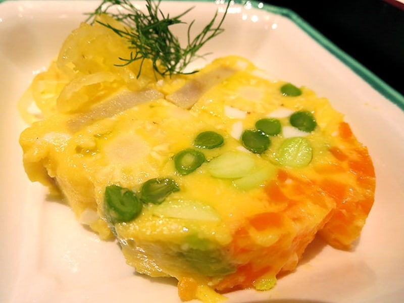 夏野菜のプチテリーヌ