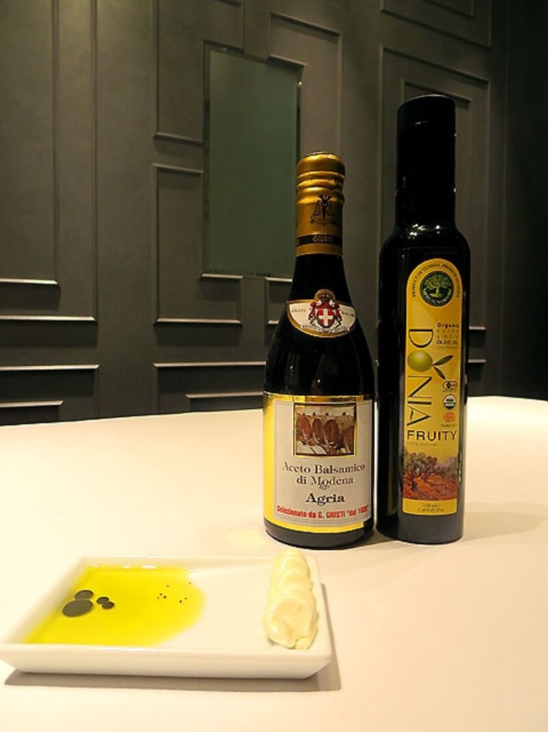 バターとオリーブオイル