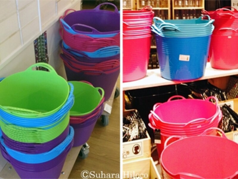 洗濯かごやガーデニングに