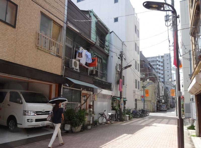 戦災を免れた地域なんだそうだ