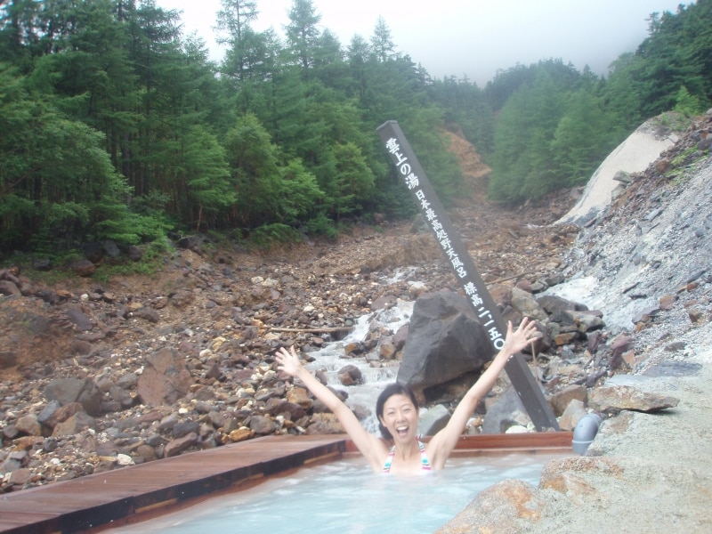 日本最高所野天風呂