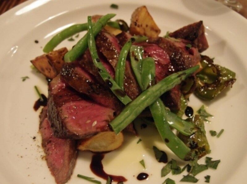 オリーブ牛のタリアータ