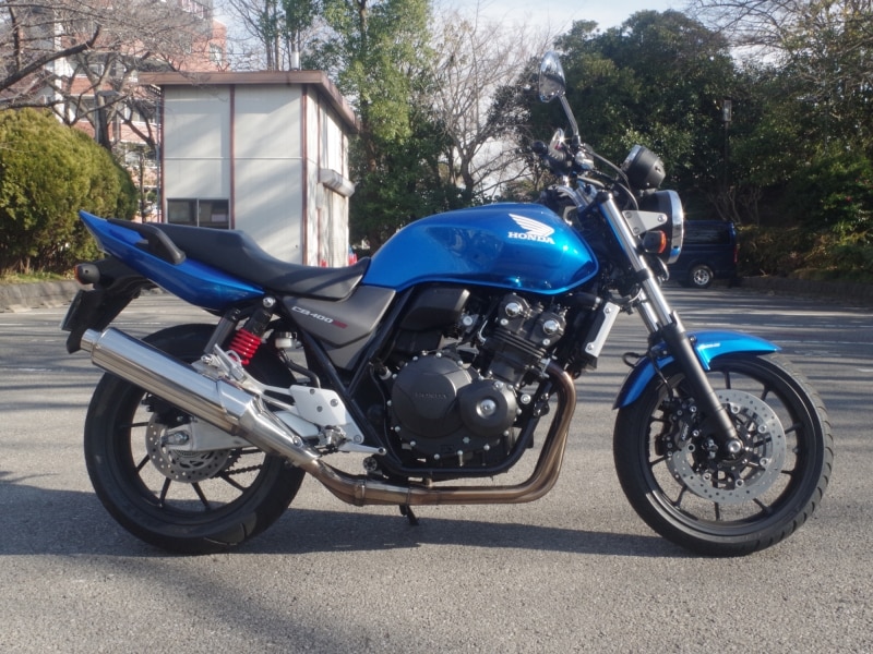 CB400SF サイドビュー