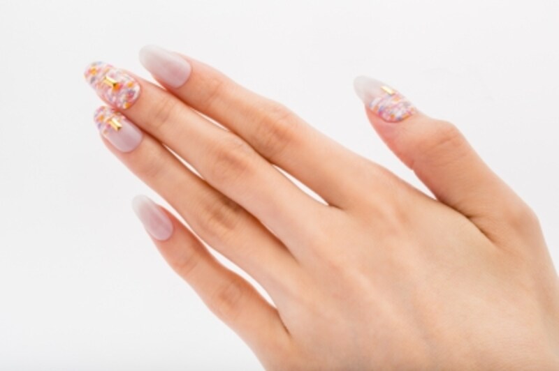 一足お先に秋ネイル ツイードデザイン ネイルアート All About