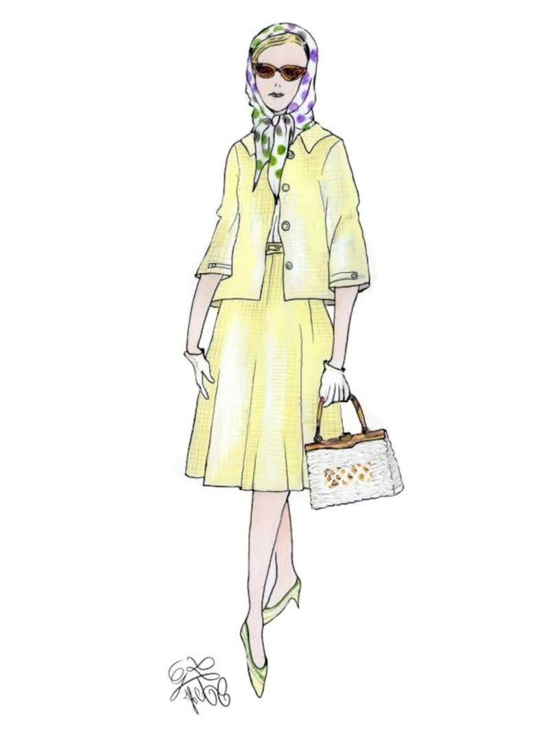 ジジ・ルパージュ氏が描いたデザイン画