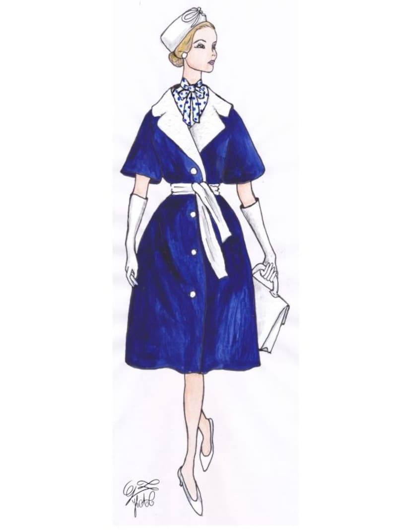 ジジ・ルパージュ氏が描いたデザイン画