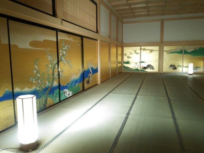 名古屋城本丸御殿（3）／書院の美しい襖絵