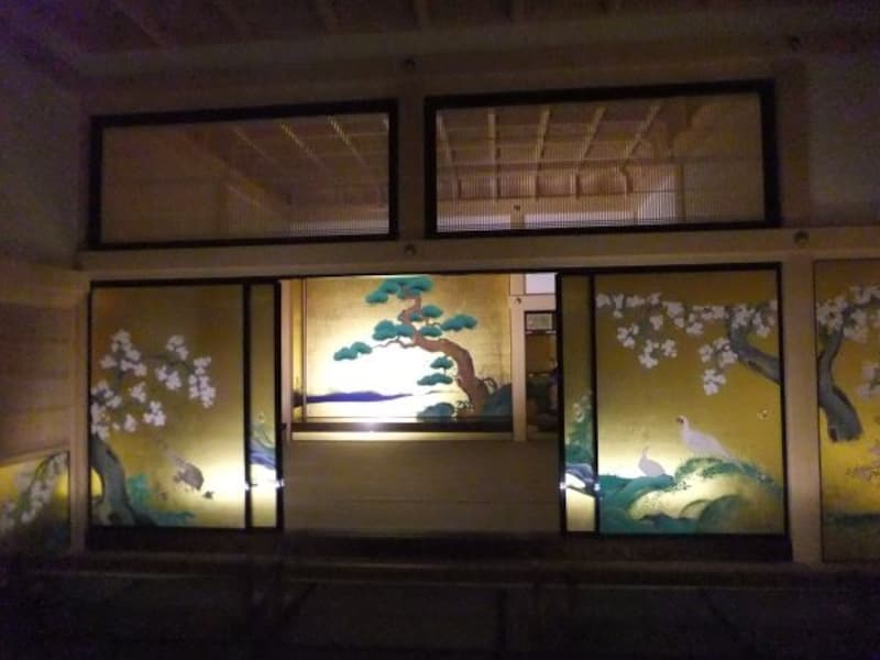 名古屋城本丸御殿（1）／書院の美しい襖絵