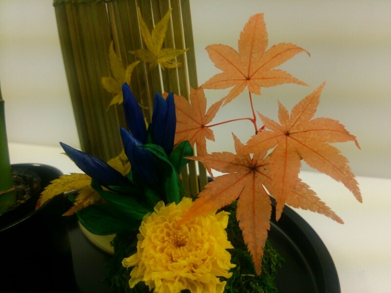もみじのプリザアレンジメント