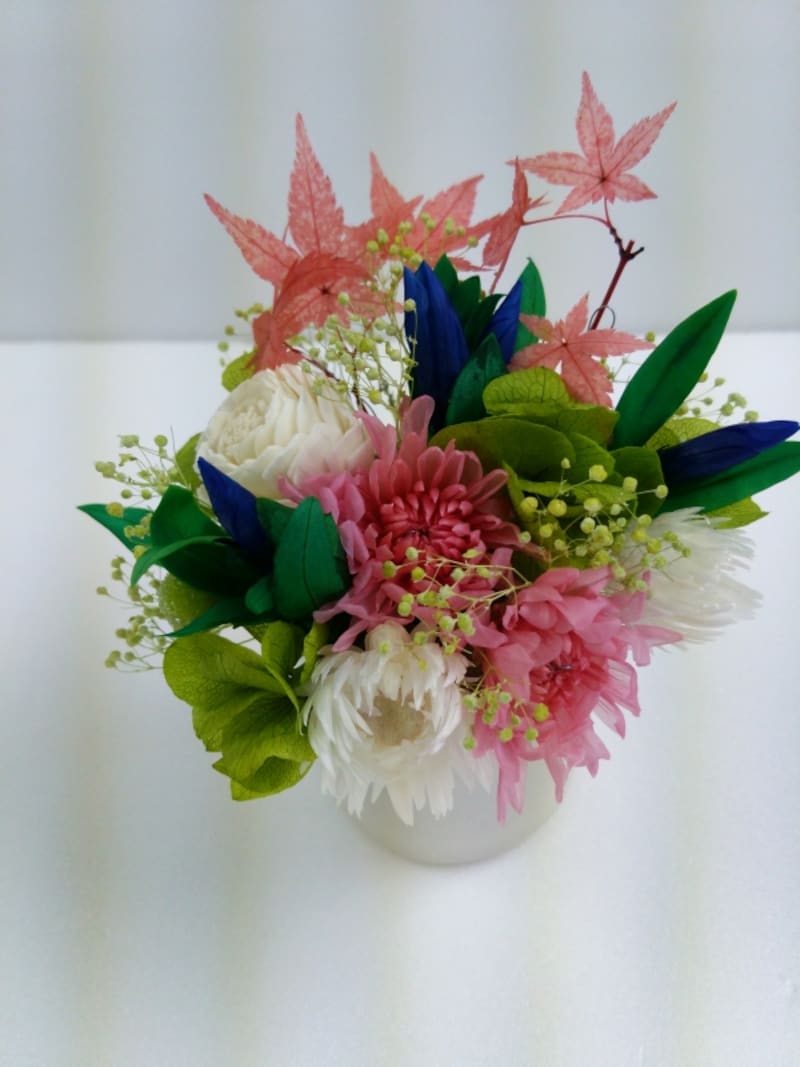 もみじのプリザアレンジ「洋」