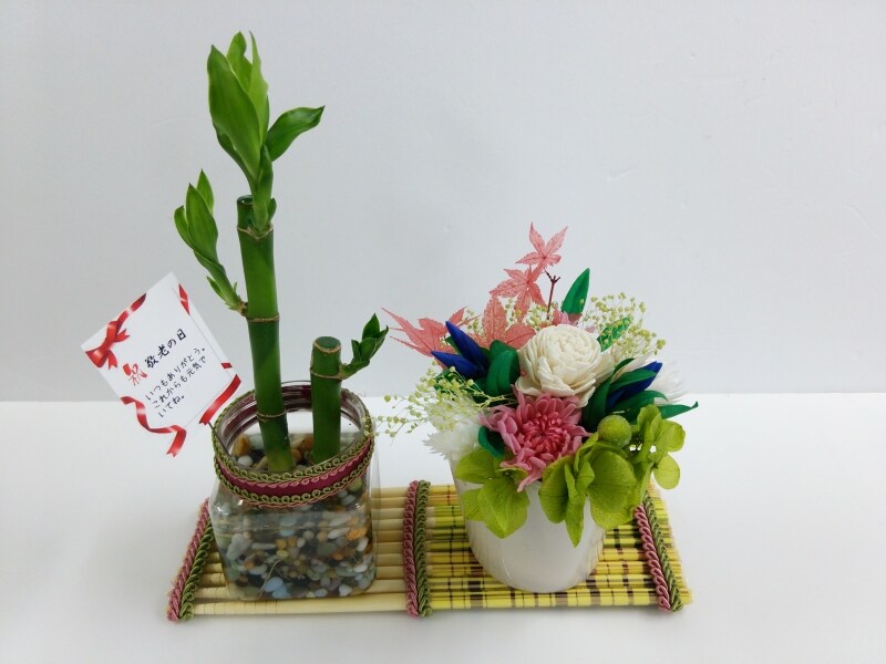 モミジのプリザーブドアレンジ「洋」