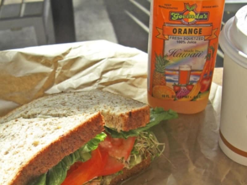 ビタミンがギュッと詰まったゴビンダのオレンジジュース