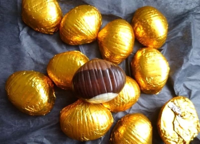 金色の栗たちが元気をくれます