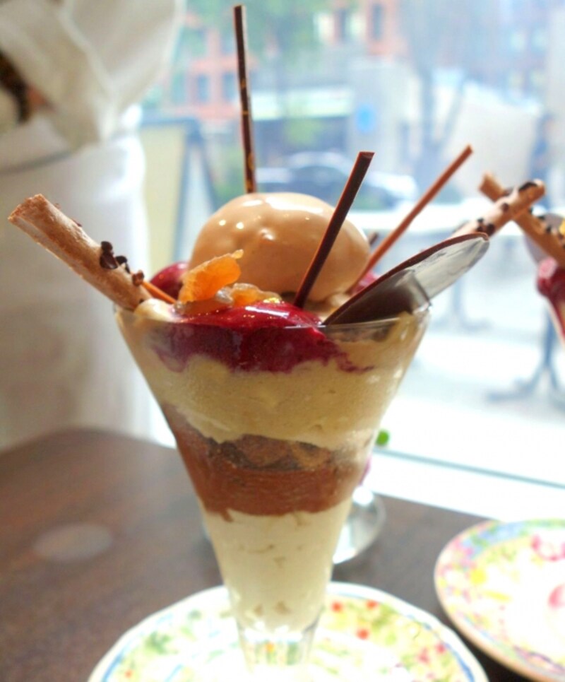 15種類ものパーツがマリアージュ