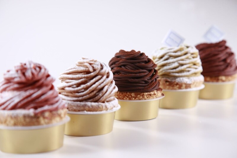 今年販売される5種のモンブラン