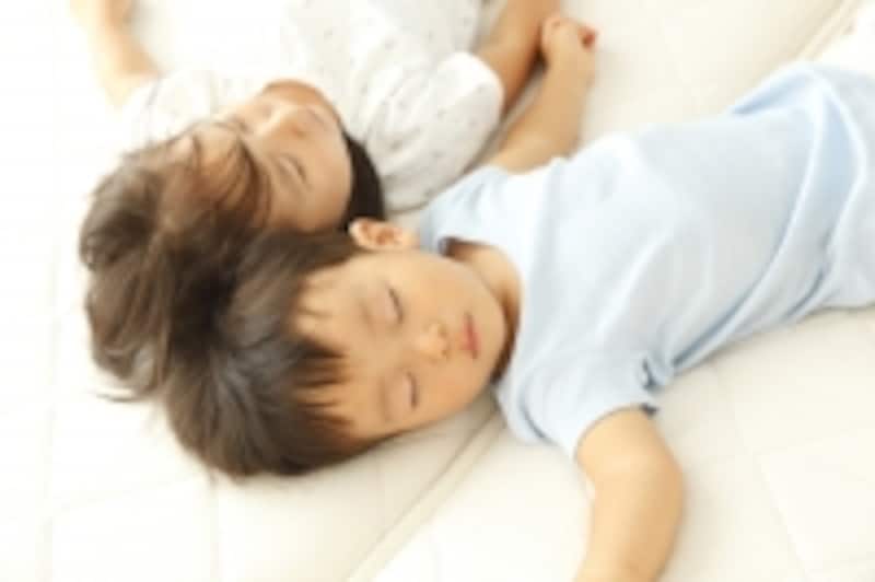 保育園での昼寝