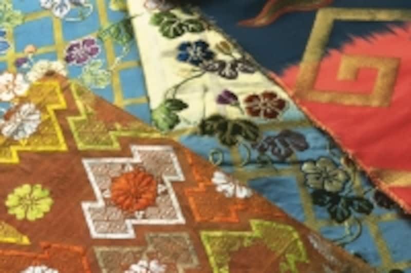 着物の生地は、リメイクの材料として人気