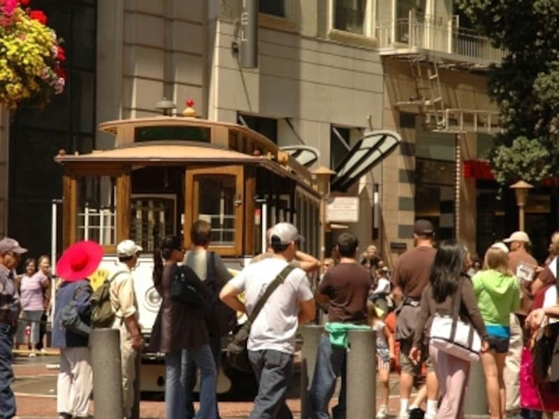 泊るホテルは絶対にケーブルカーにも観光にも便利な場所で