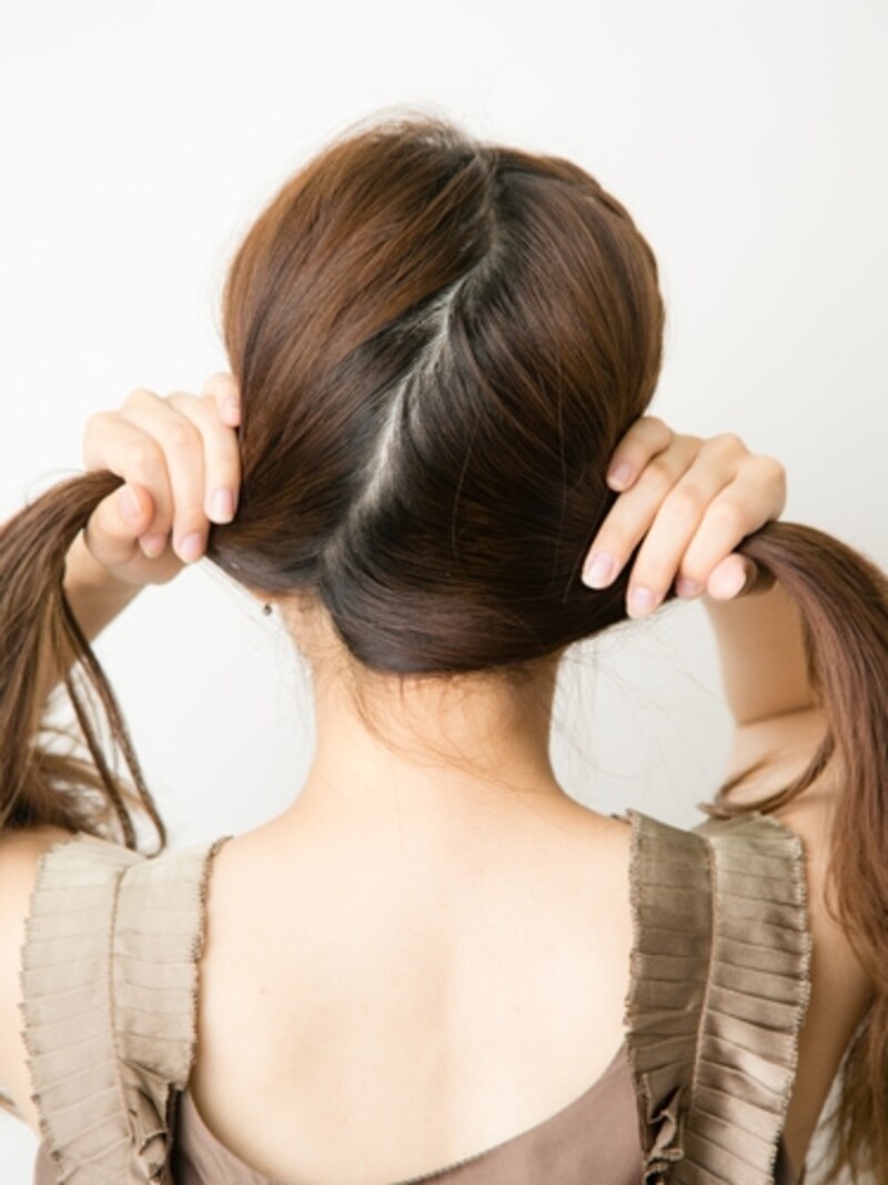 トップを左右2つに分ける