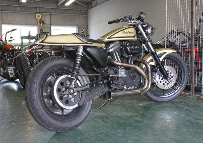 2002 XL883R / BLACK CHROME BIKE WORKS