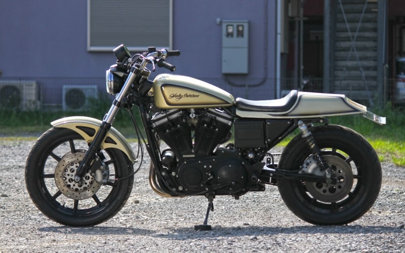 2002 XL883R / BLACK CHROME BIKE WORKS