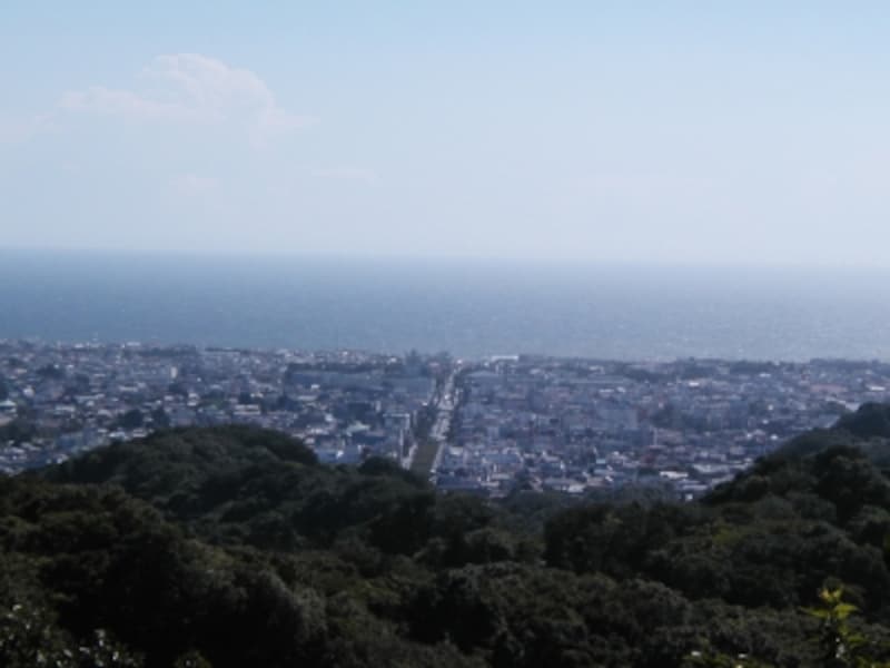 十王岩からの眺め