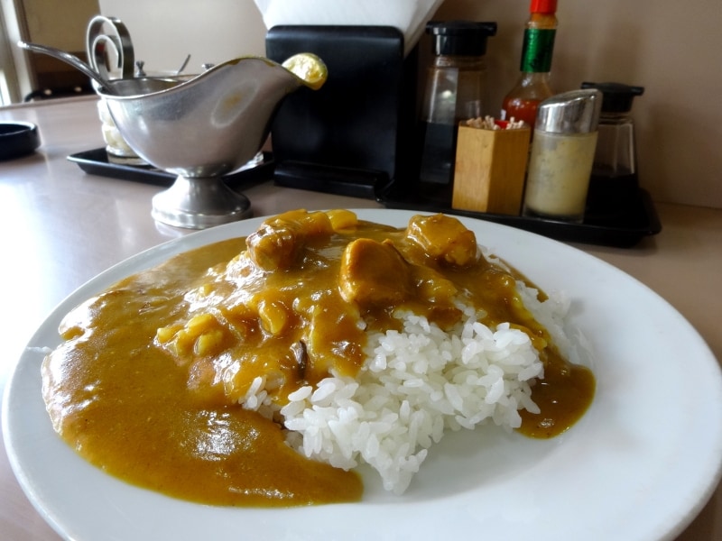 お肉はポーク。たくさん入ってたよ
