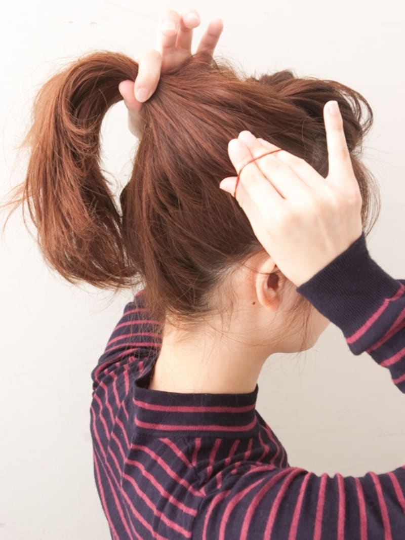 手のひらを開いて適当に