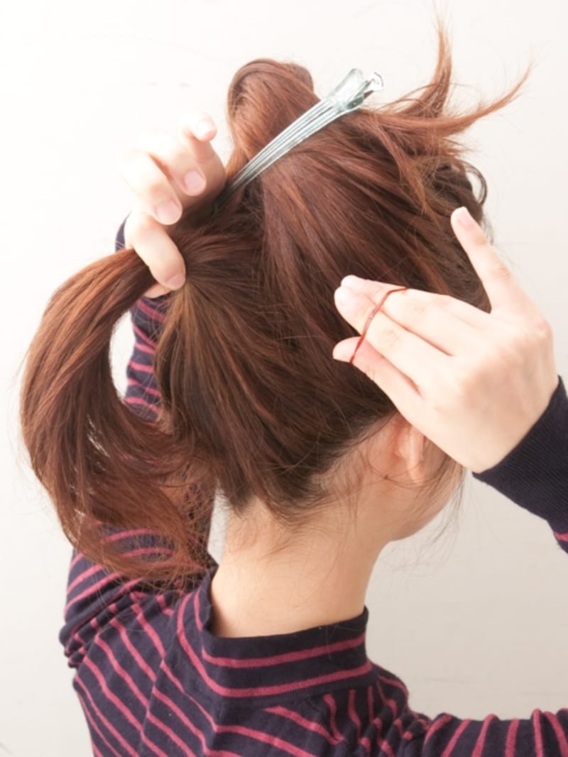 下からまとめるとトップにボリュームが出る