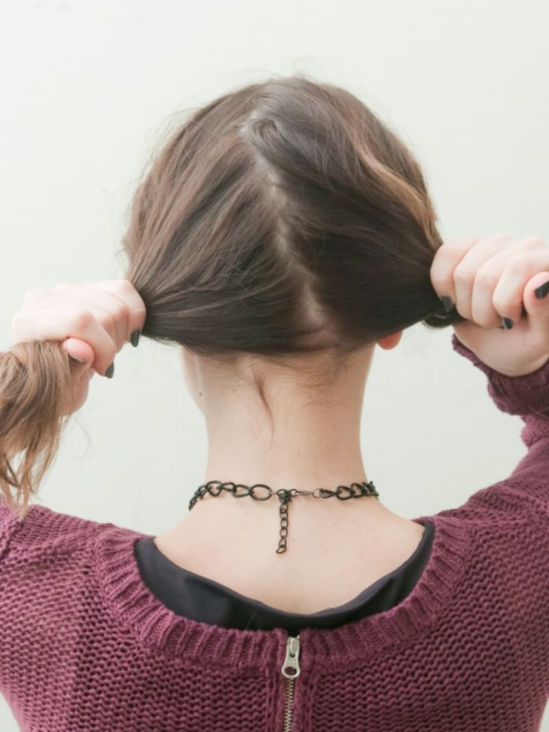 手ぐしでざっくりで良い