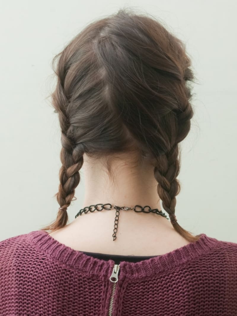 編み終わった状態