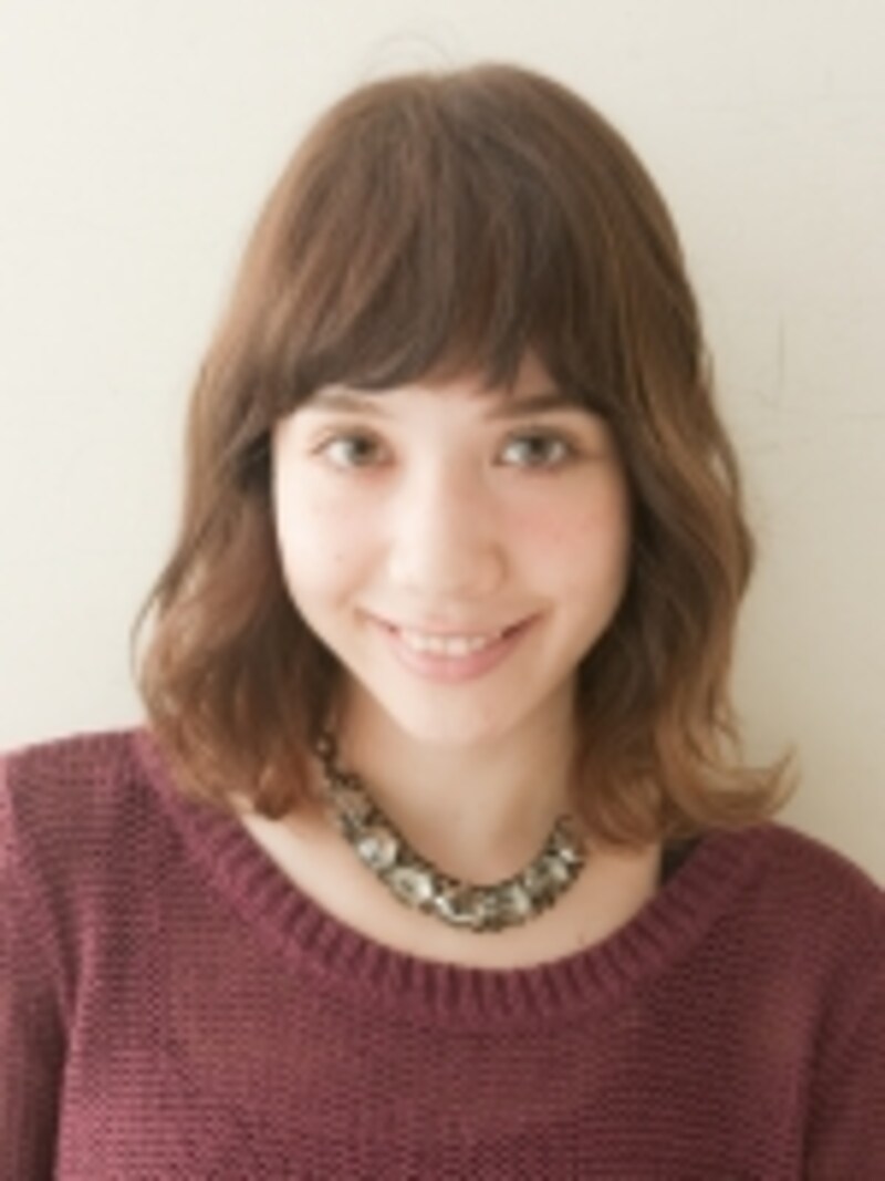 ミディアムウェーブスタイル