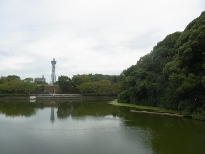 茶臼山／河底池／通天閣