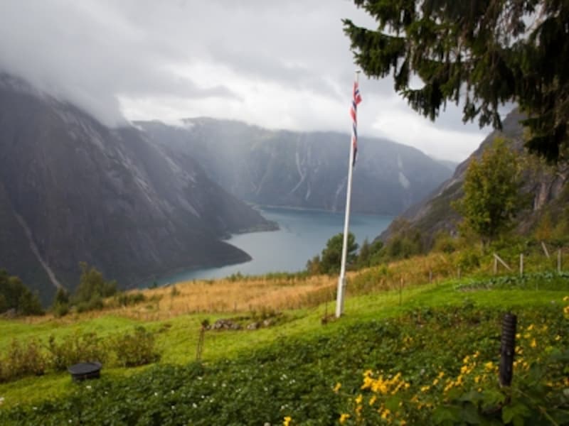 ノルウェーの山