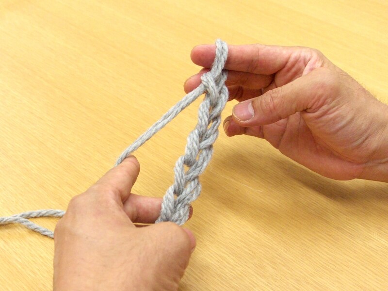 作り目5目が完成
