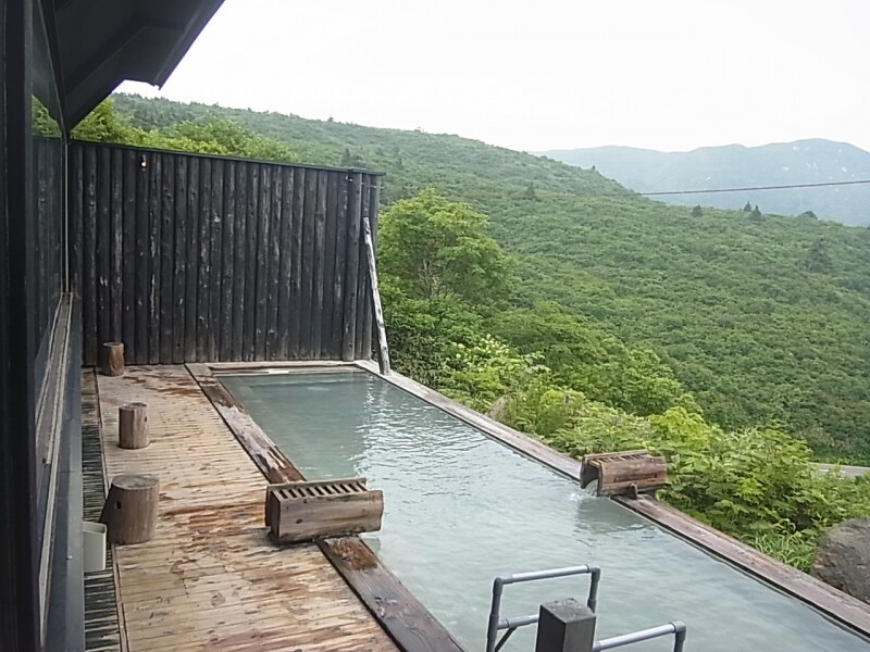 露天風呂からは絶景！