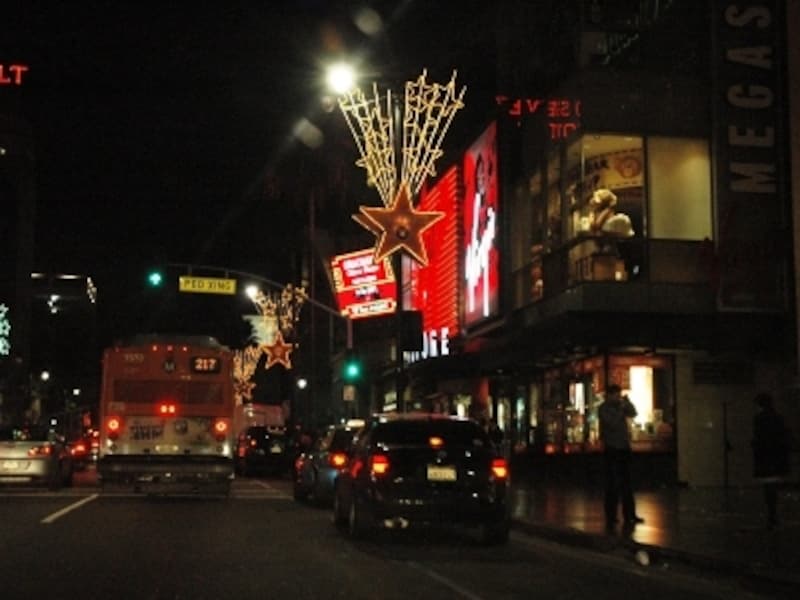 夜は少しだけ気をつけた方がいいハリウッド