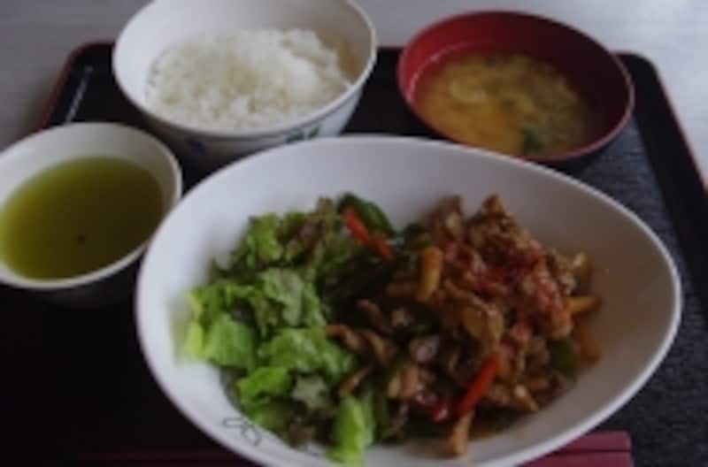 劇団四季の食堂メニューから。Photo:Marino Matsushima