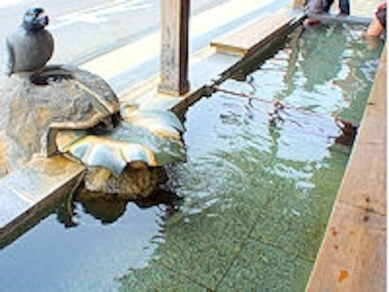 赤湯温泉足湯