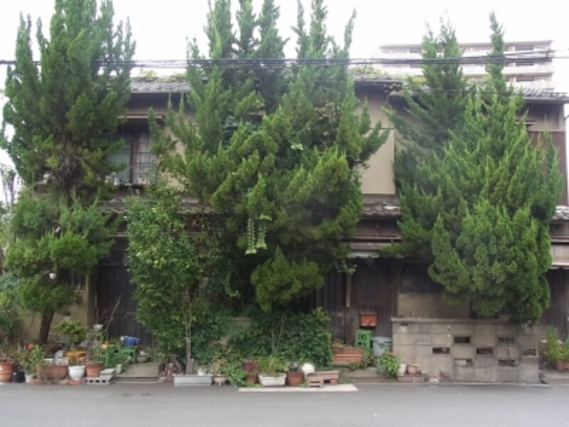 天王寺周辺の街並み