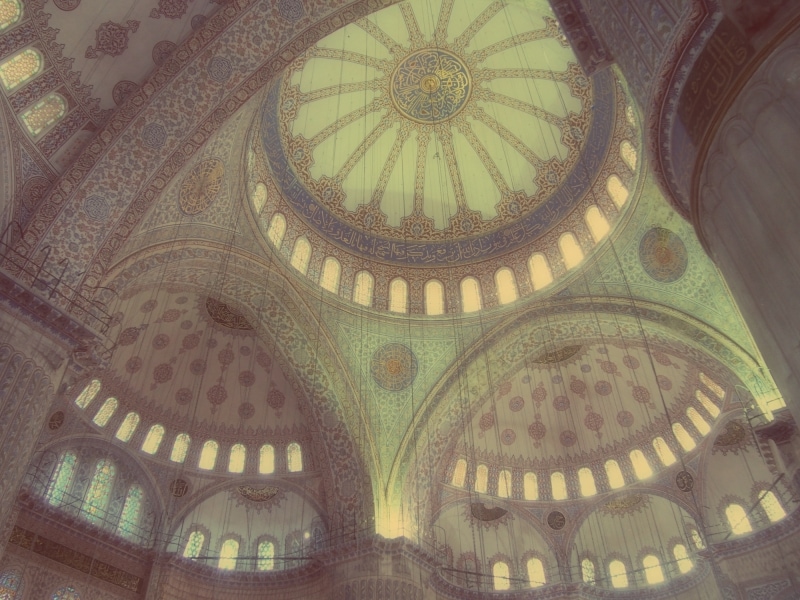 ブルーモスク画像