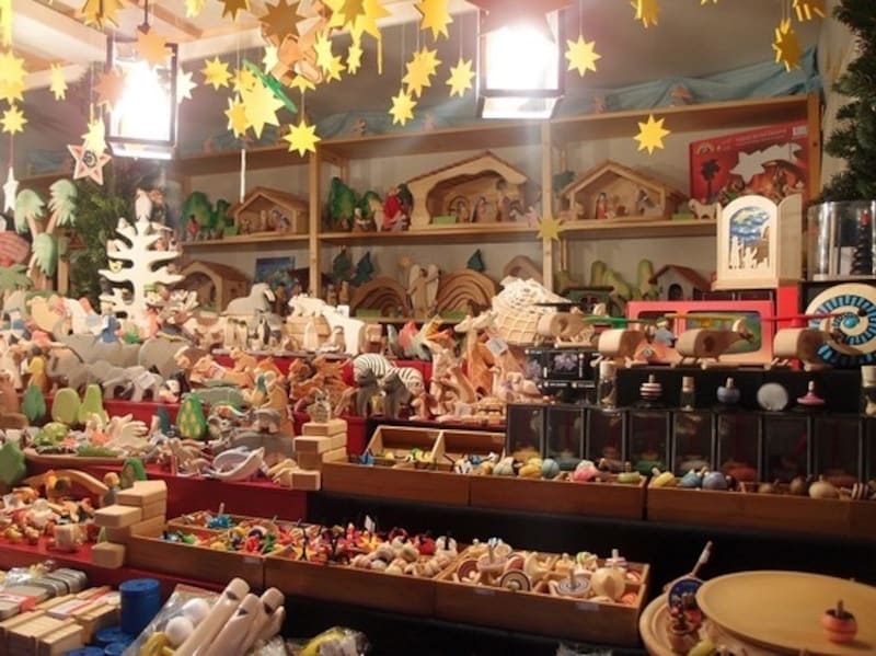 温かみある木のおもちゃ