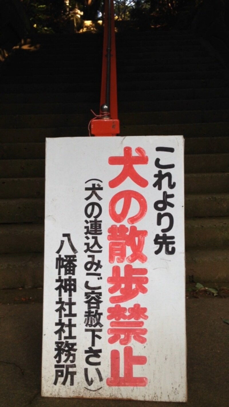 神社のお約束みたいなメッセージ