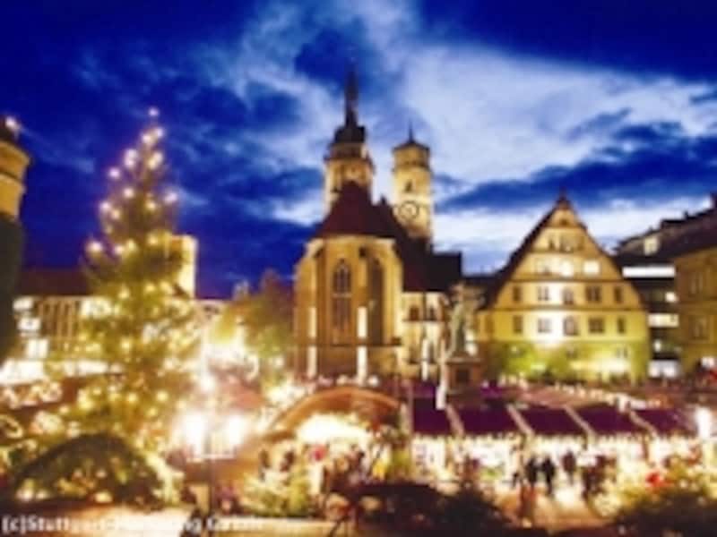 シュトゥットガルトのクリスマスマーケット