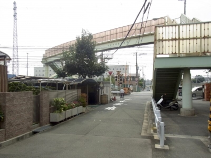 正雀、岸辺、大阪学院大学