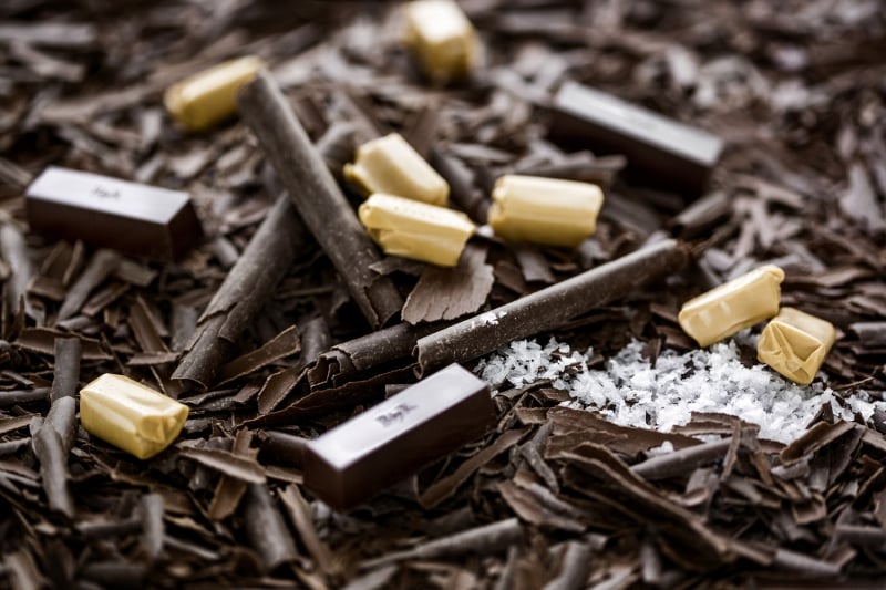 Dark chocolate / Babelutte / Seasalt.