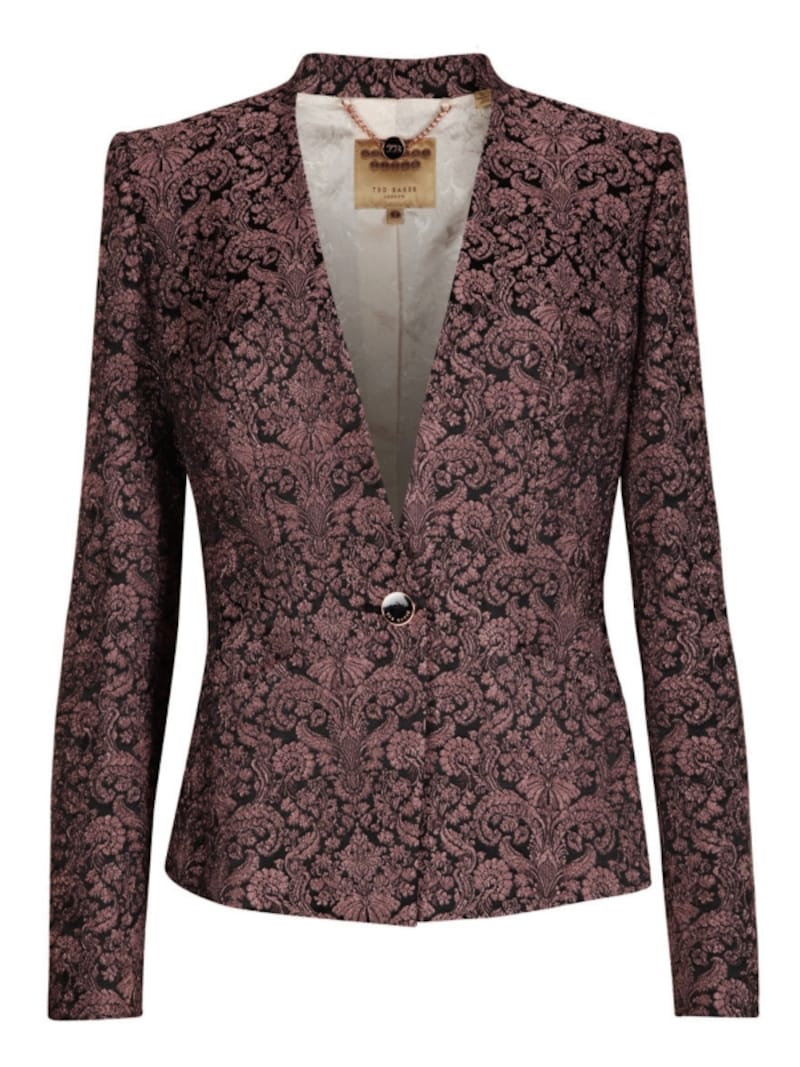 TED BAKER／Jacquard suit jacket