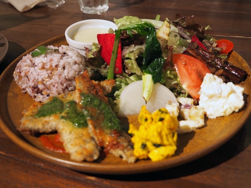 もりもり野菜のランチプレート（ごはん・スープ付）