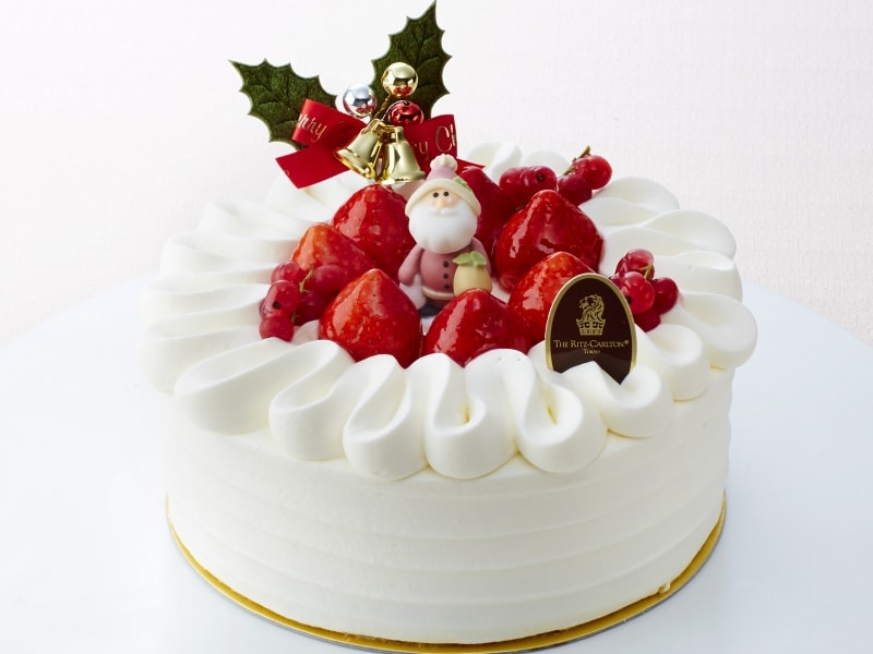 クリスマス ストロベリーショートケーキundefined9cm/12cm/15cm・3,000 円/4,500 円/6,000 円(税別)